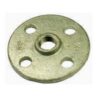 FLANGE, GALVANISED THREADED, 15MM, DRILLED (1/2")