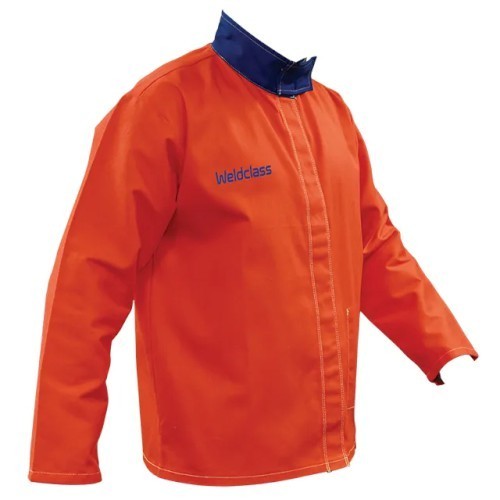 100019324_91597.jpeg WELDING JACKET, PROBAN, HI-VIS ORANGE, SIZE 2XL
