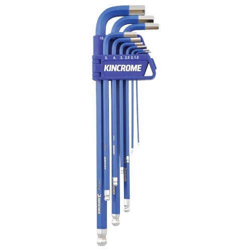 BALL POINT HEX KEY SET LONG SERIES 9 PIECE