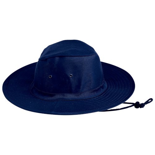 100047059_91555.jpeg HAT, CANVAS, BROAD BRIM, NAVY, LARGE