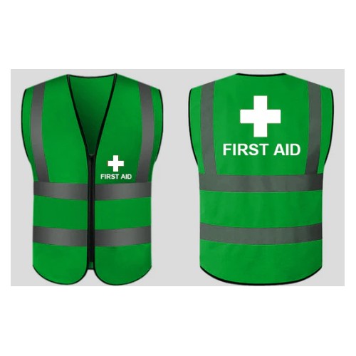 FIRST AID SAFETY VEST X-LARGE