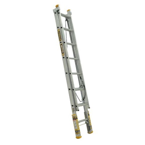 101208904_91666.jpeg ALUMINIUM EXTENSION LADDER WITH LEVELLERS 2.4-3.6M 150KG INDUSTRIAL