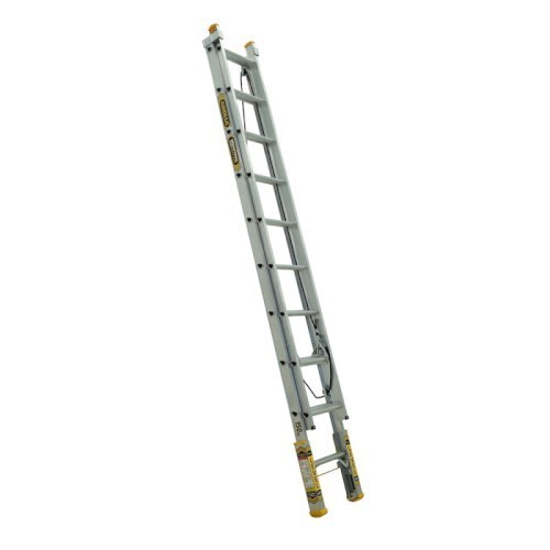 101208905_91667.jpeg ALUMINIUM EXTENSION LADDER WITH LEVELLERS 3.04-4.85M 150KG INDUSTRIAL