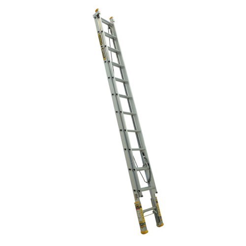 101208906_91668.jpeg ALUMINIUM EXTENSION LADDER WITH LEVELLERS 3.64-6.05M 150KG INDUSTRIAL